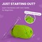 Original Crochet Kit for Beginners – Gift Set to Make Turtle Hugo Amigurumi Plushie – Easy DIY Crochet & Knitting Starter Kit with Video and PDF Tutorials